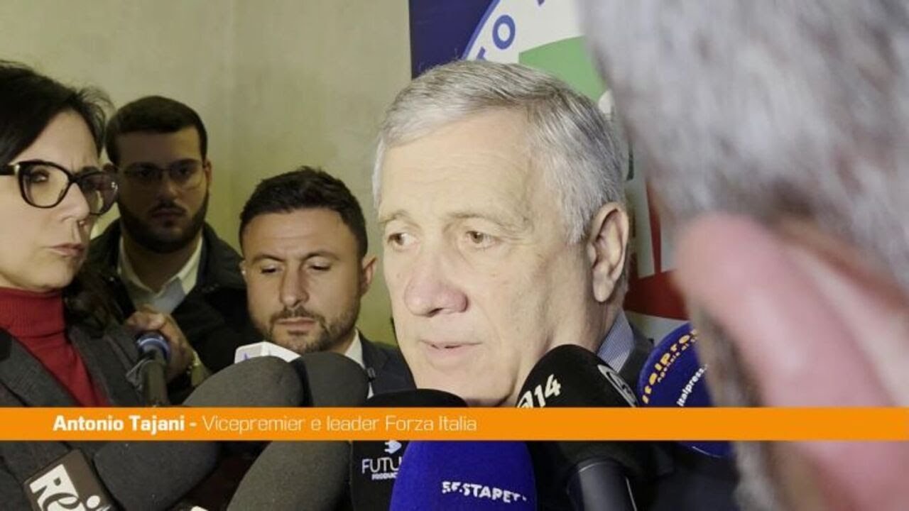 Tajani "In Sicilia Schifani e Forza Italia hanno lavorato bene"