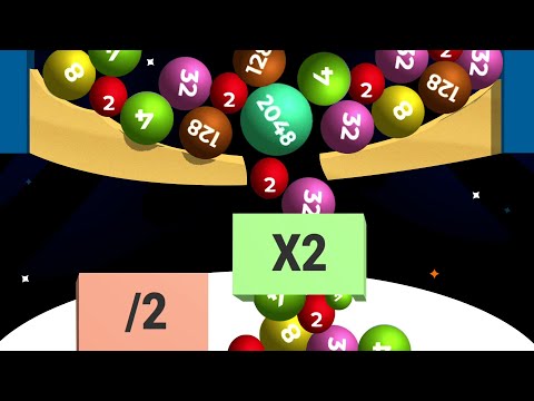Dig 2048 - Merge Balls Game MAX LEVEL @AndroidGame360