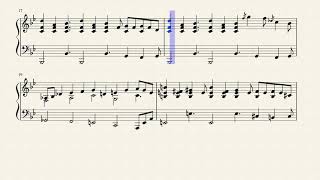 Bruford - Hell's Bells (Keyboard transcription)