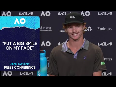 Dane Sweeny Press Conference | Australian Open 2026 First Round