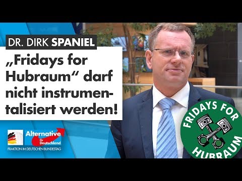 "Fridays for Hubraum" darf nicht instrumentalisiert werden! - Dr. Dirk Spaniel
