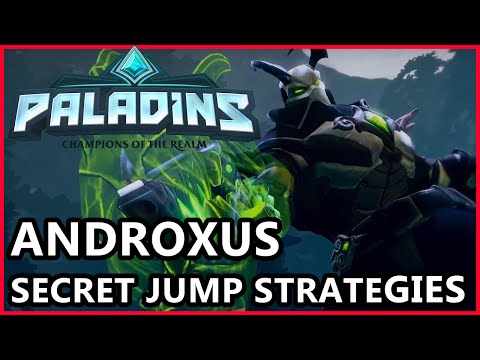 Paladins Androxus Gameplay - Secret Androxus Jump Strategies - Paladins Gameplay Capture and Siege
