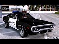 1972 Plymouth GTX Police LVPD для GTA San Andreas видео 1