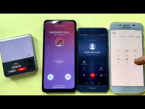 Крутые Звонки На Безумные Мобильные Телефоны/Samsung Galaxy Z Flip3, A02, A7, Honor 8X/ Madness Call