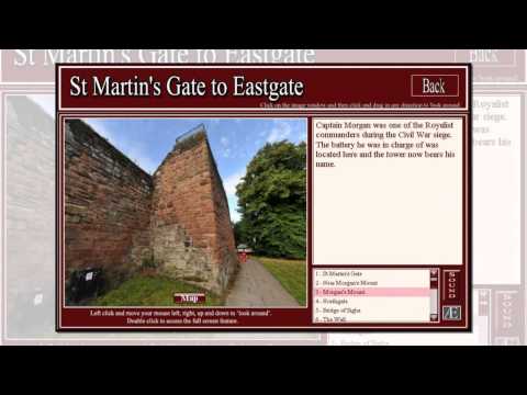 Chester's History - The City Walls Interactive Guided Tour - Tour 4