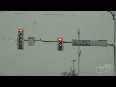 12-13-2020 McAlester, OK - Snowfall