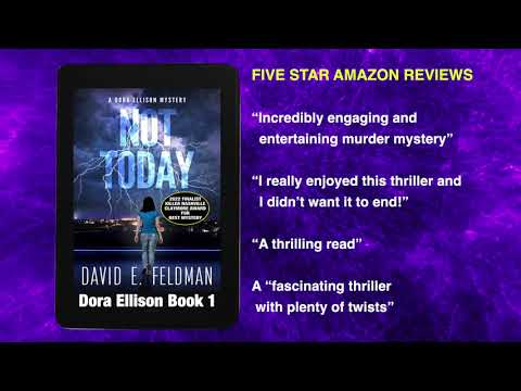 Not Today - A Dora Ellison Mystery, Book 1 #bookrecommendations #murdermysteries #mysterybooks