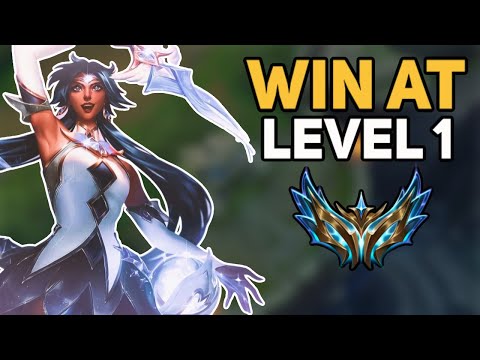 How to win YOUR lane as Nilah at Level 1 *Wave Management Guide*