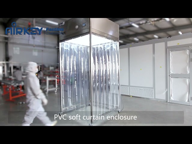 Flexible and Efficient Cleanroom Solution – Mobile Laminar Flow