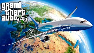 GTA 5: ЧТО БУДЕТ ЕСЛИ ПОЛЕТЕТЬ НА УКРАИНСКОМ САМОЛЕТЕ В КОСМОС ? В ГТА 5
