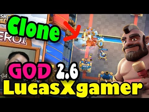 🔥Hog Cycle 2.6 👈IQ 1000 LucasXgamer 7700 gameplays - Clash Royale