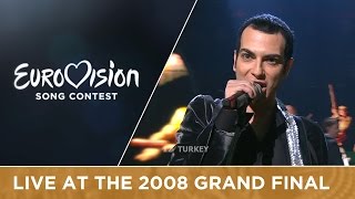 Mor ve Ötesi - Deli (Turkey) Live 2008 Eurovision