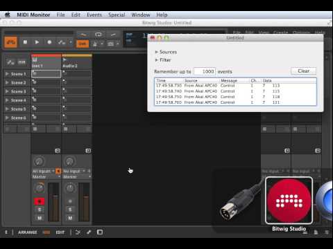 Bitwig Studio is not Ableton Live: MIDI Controller Separation