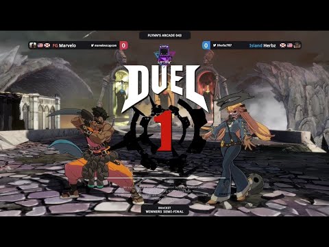 Flynn's Arcade 043 Winners Semis - Marvelo (Chipp) Vs. Herbz (Jack-O) Guilty Gear Strive