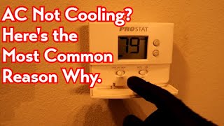 AC Not Cooling? Here's Why.