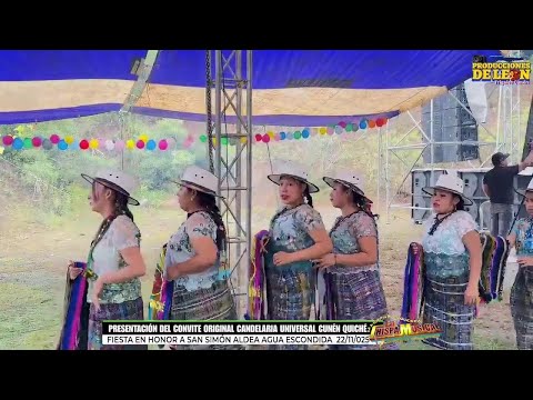 Marimba Orquesta La Chispa Musical Desde Aldea Agua Escondienda Cunen, Quiche