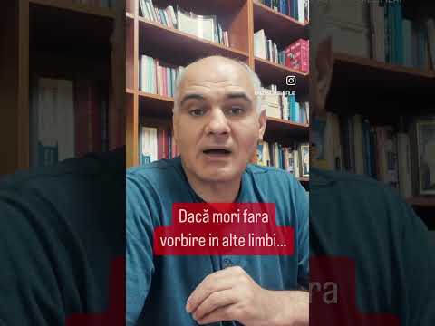 Duhul Sfânt nu este doar vorbire in alte limbi…