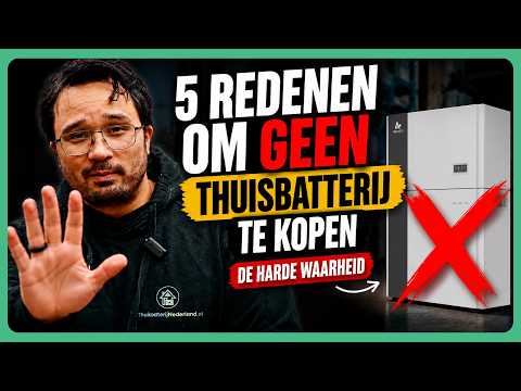 5 eerlijke redenen om nog geen Thuisbatterij te kopen