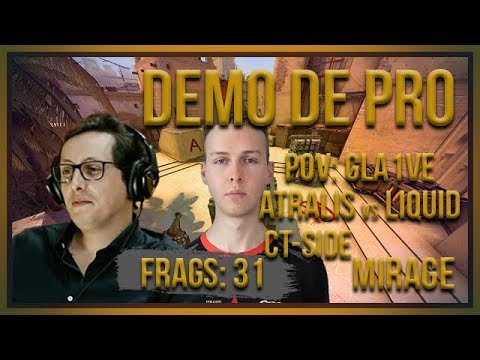 [PT] zorlaK Analisa: PoV GLA1VE - ASTRALIS vs LIQUID - MIRAGE (CT-SIDE) [Demo de Pro]