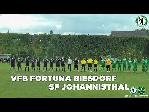 Test/Freundschaftsspiel VFB FORTUNA BIESDORF   SF JOHANNISTHAL