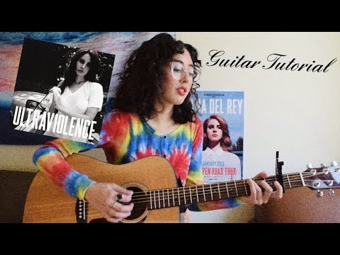 How to play “West Coast” by Lana Del Rey on guitar 🚬