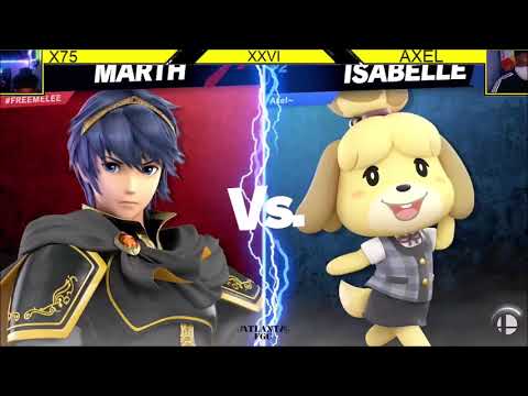 4o4 Ultimate Weekly XXVI - X75 (Young Link, Marth) vs AE| Axel~ (Isabelle) - Winners Round 1