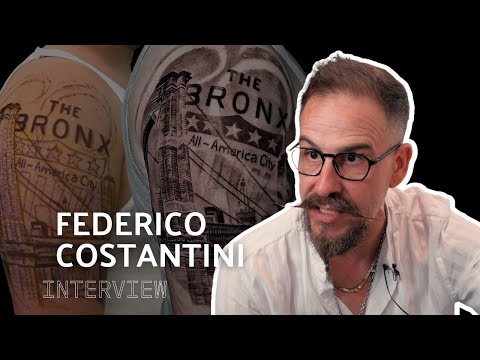 Federico Costantini the art of tattooing Freehand