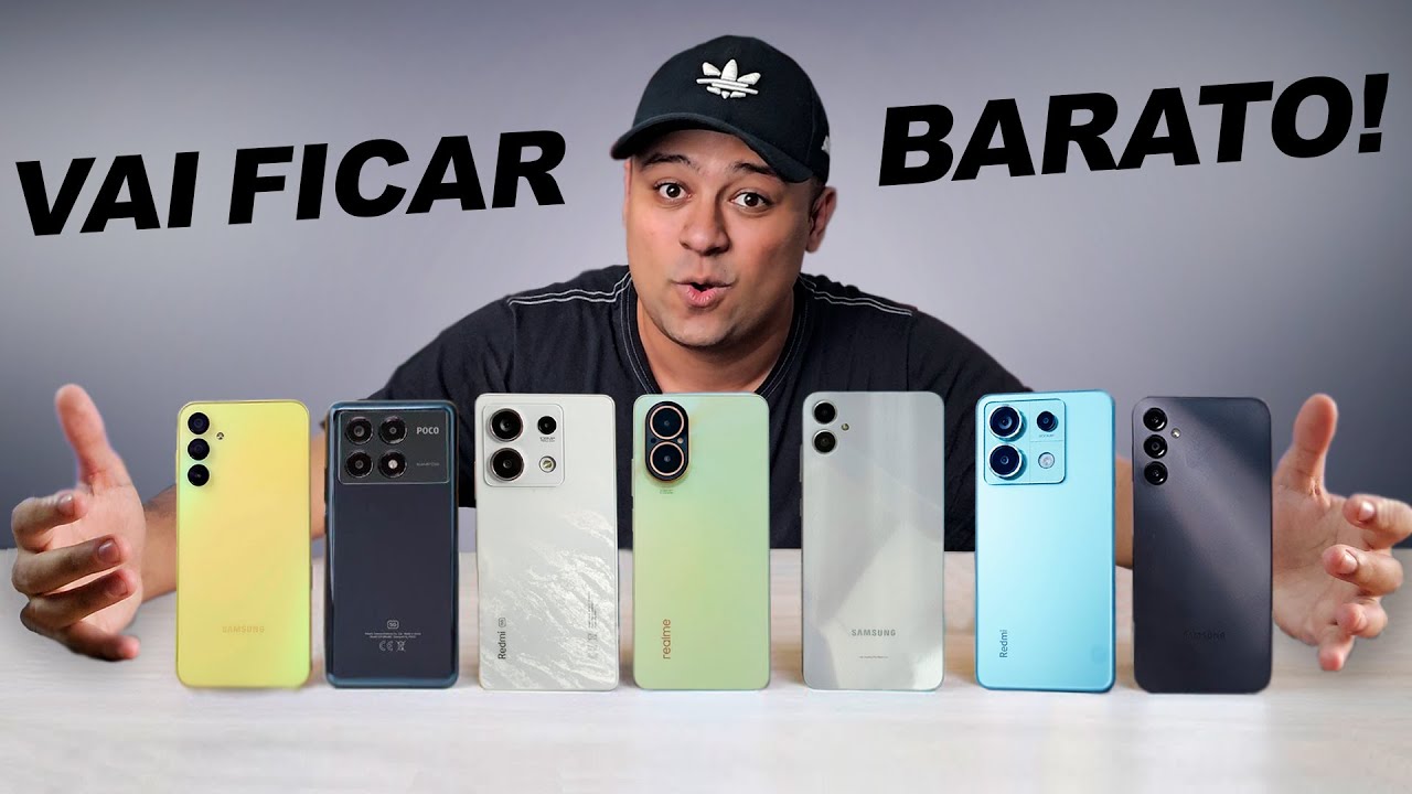 CELULARES que o PREÇO VAI CAIR na BLACK FRIDAY 2024!!! (Pra dar tempo de guardar Dinheiro)