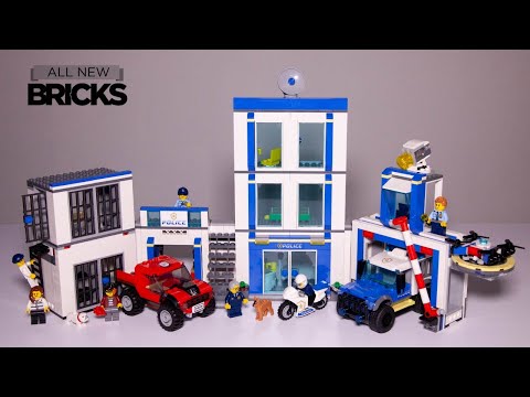 Vidéo LEGO City 60246 : Le commissariat de police