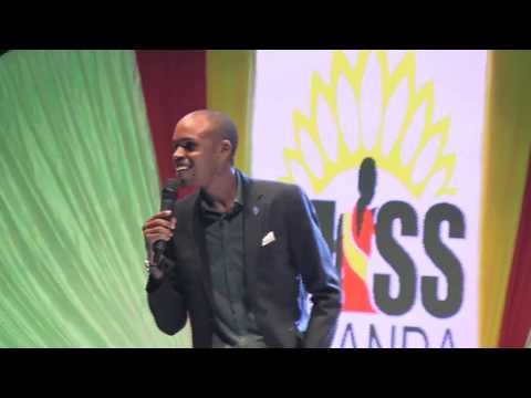 Alex Muhangi performs at Miss Uganda May 2017