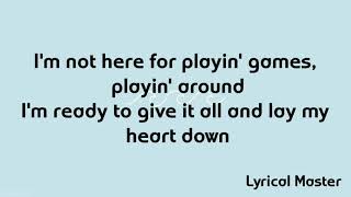 Max George - That's Not Me (Lyric Video)