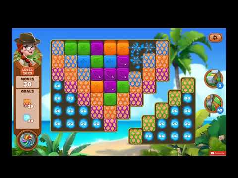 Lost Island Blast Adventure Level 1623 NO BOOSTERS - A S GAMING ✔