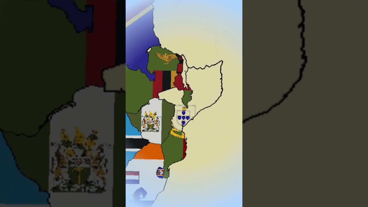 Big Scale 1970 Portuguese Mozambique #flags #minecraft #mapper #portugal #mozambique #maps