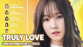 GFRIEND - Truly Love (Line Distribution + Lyrics Color Coded) PATREON REQUESTED