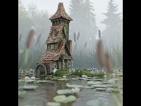 The easiest way to create ivy in blender.