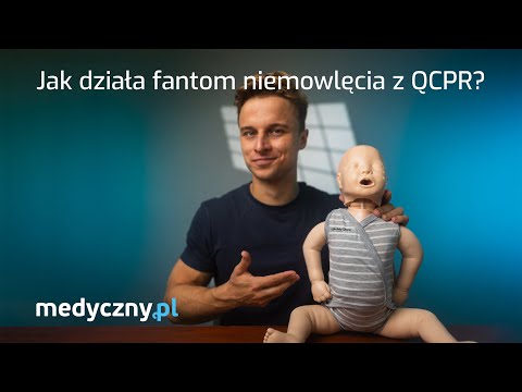 Nowoczesny trening RKO: Fantom dziecka z symulacją zakrztuszenia!