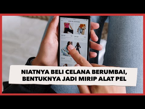 Apes Banget! Niatnya Beli Celana Berumbai, Bentuknya Malah Jadi Mirip Alat Pel