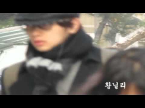 [101217] (On the way to) KBS Music Bank - Chansung fancam