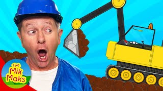 Help The Animals Find Water | Construction Machines | Kids Songs #teamwater