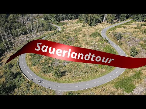 Motorcycle tour through the Sauerland region - equipment test