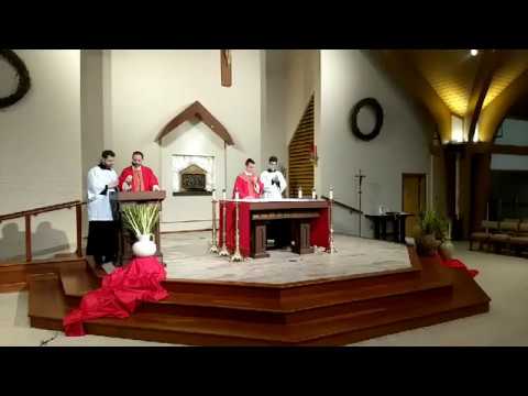 Passion (Palm) Sunday Mass: April 5th at 10am Facebook Live