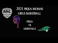 2021 Piqua Indians Girls Basketball Vs Greenville