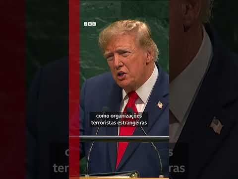 Na ONU, Trump ameaça usar poder militar dos EUA para garantir ‘interesses’ na América Latina