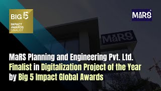 MaRS BIM Solutions named as a Finalist for Digitalization Project of the Year at Big 5 Impact Awards