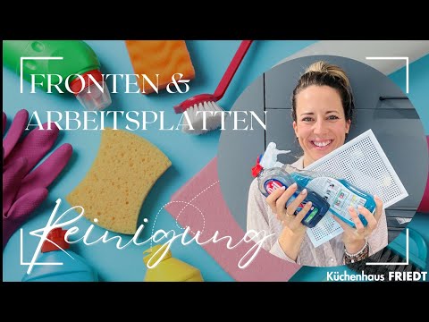 Cleaning matte kitchen fronts and worktops - The truth about anti-fingerprint coatings