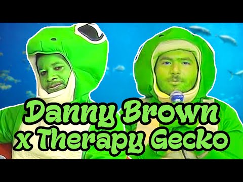 DANNY BROWN GIVES ADVICE AS A GECKO - Therapy Gecko