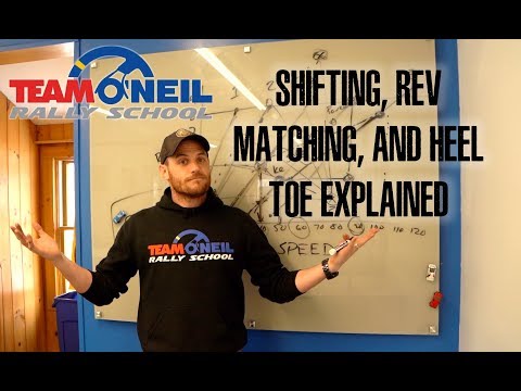 Shifting, Rev Matching, and Heel Toe Explained