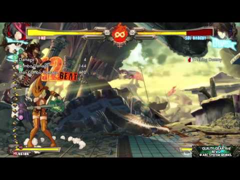 Guilty Gear Xrd REV 2 demo Ino corner with meter
