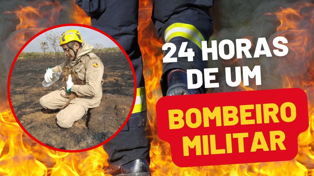 Um plantão de 24 hs nos Bombeiros Militar