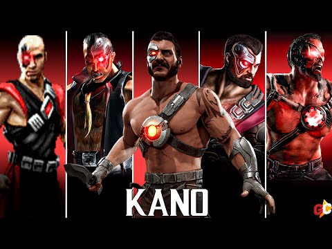 Mortal Kombat KANO Evolution 1992-2019 | 2K 60FPS